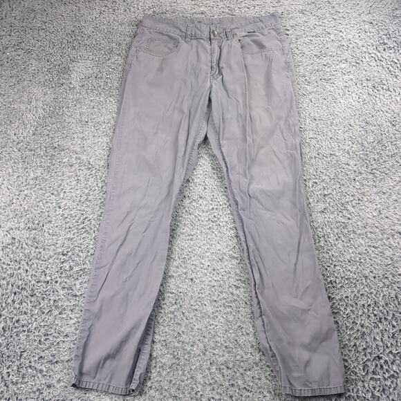 Travis Mathew Pants Men 30x30 Gray Normcore Straight Leg Chino Golf Lightweight - Picture 3 of 9